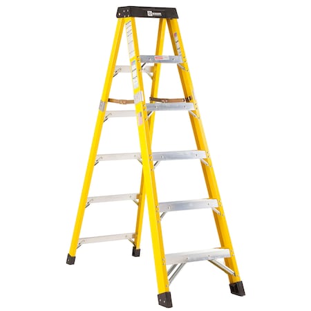 Bauer Ladder 6 ft Fiberglass Stepladder 35006